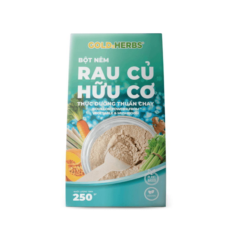 Bột Nêm Rau Củ Hữu Cơ Thực Dưỡng Thuần Chay GOLDzHERBS