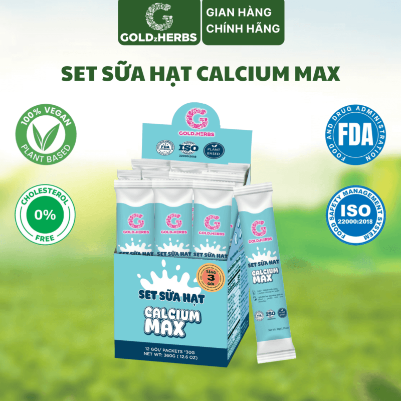 Set sữa hạt calcium max - 1