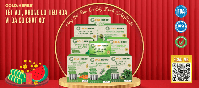 BỘT RAU CỦ SẤY LẠNH