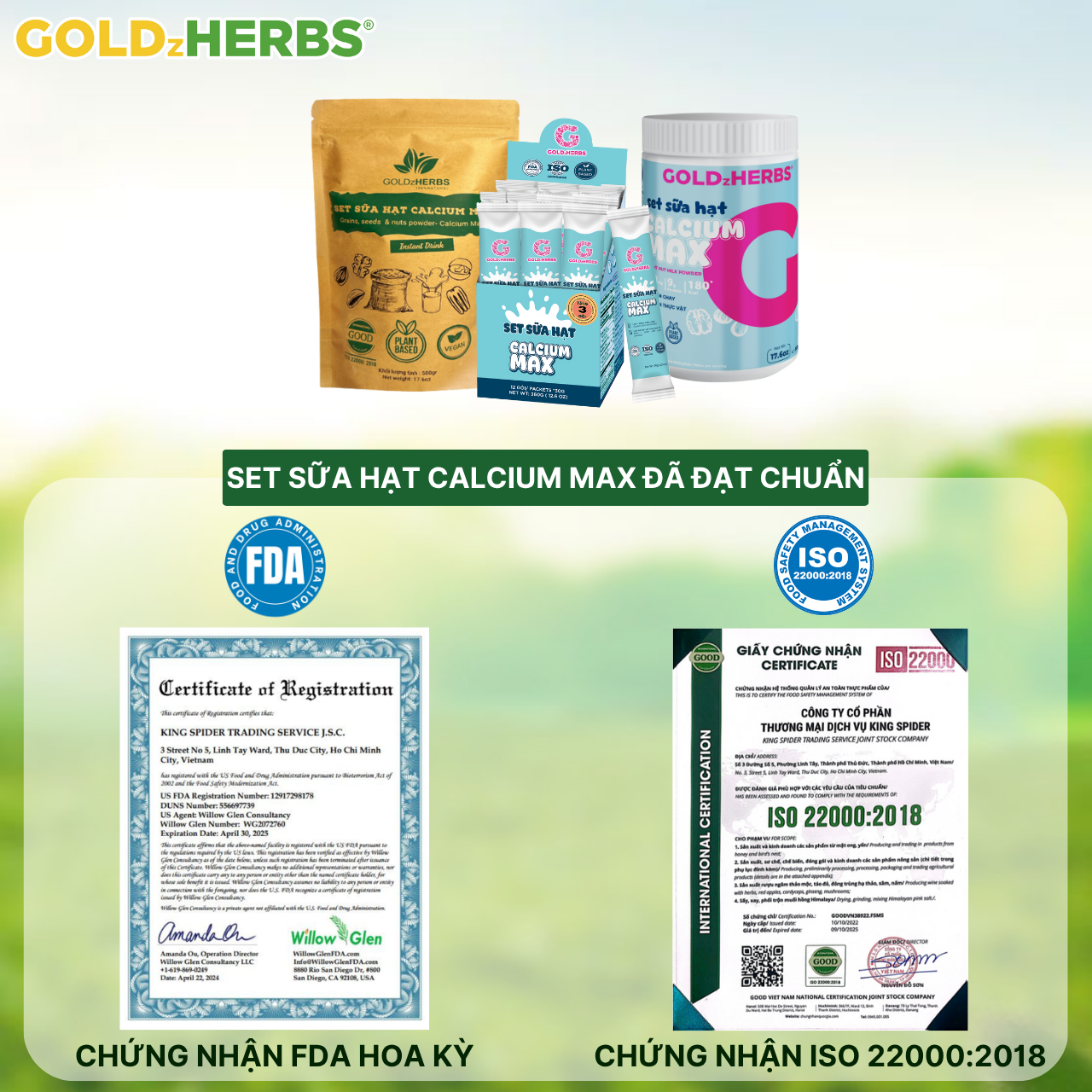 Set sữa hạt calcium max - 3