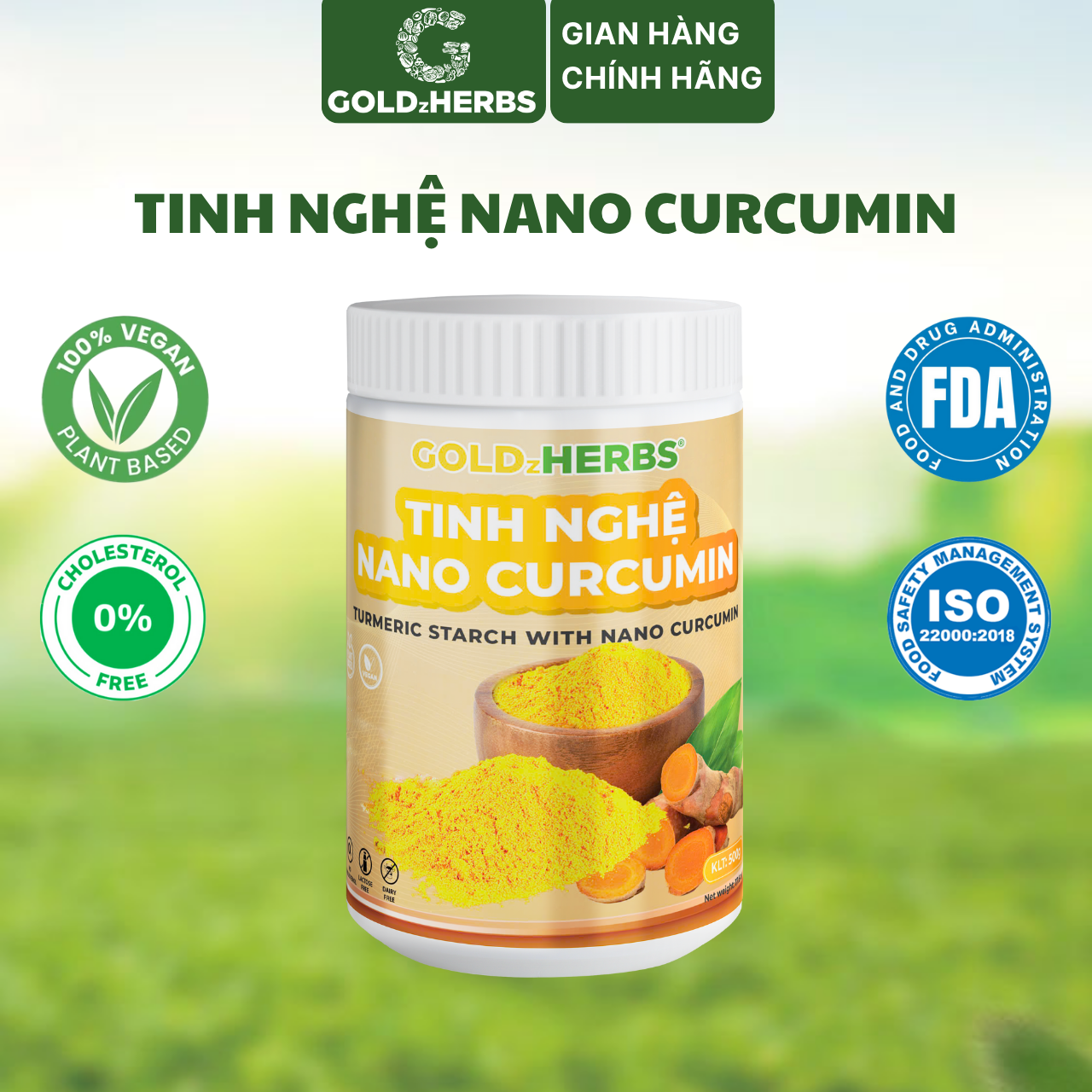 tinh nghệ nano curcumin hũ - 1